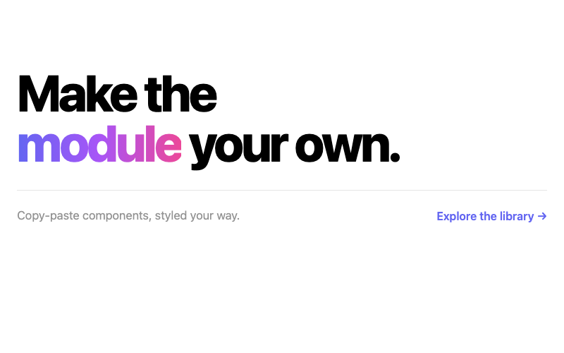 Big Typography Hero preview