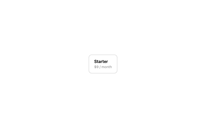 Checkbox Card preview