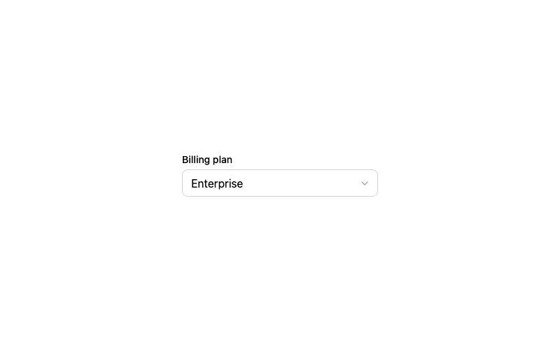 Custom Select preview