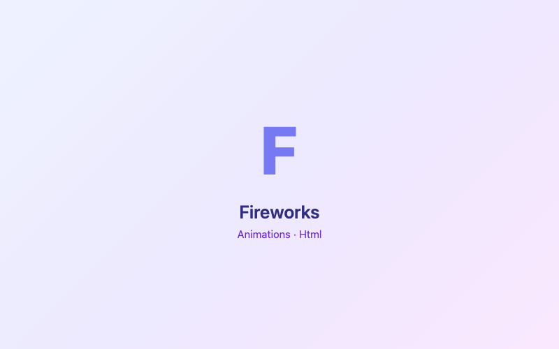 Fireworks preview