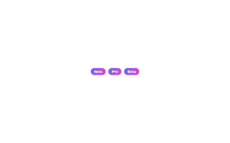 Gradient Badge preview