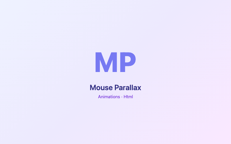 Mouse Parallax preview