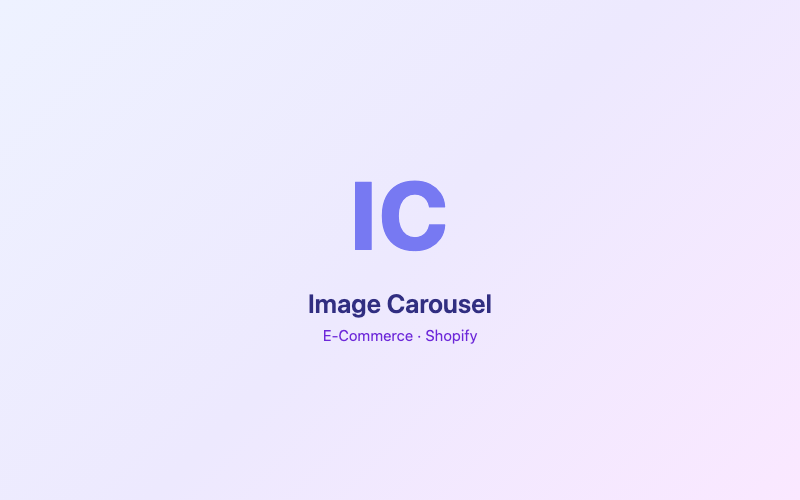 Image Carousel preview
