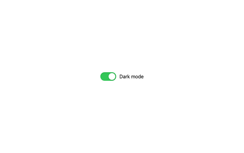 iOS Style Toggle preview