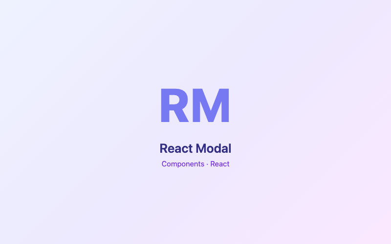 React Modal preview