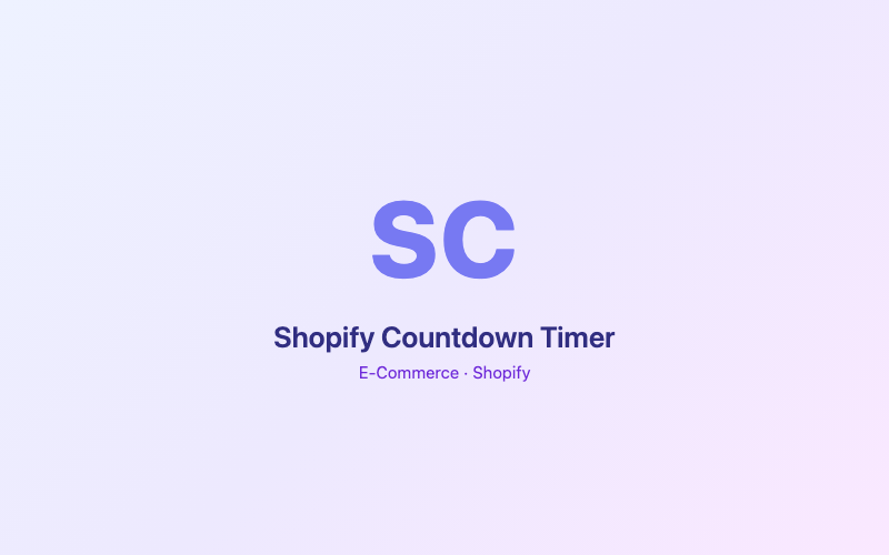 Shopify Countdown Timer preview