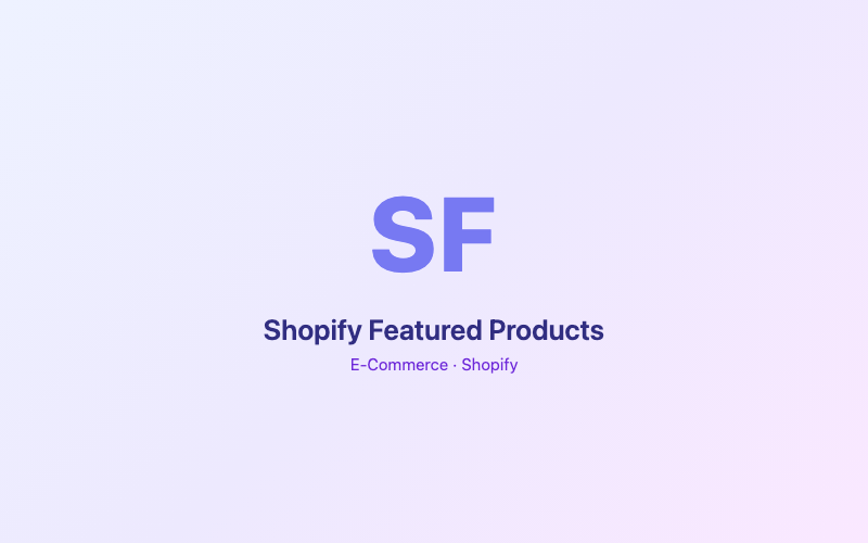 Shopify Featured Products preview
