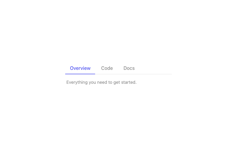 Tabs preview