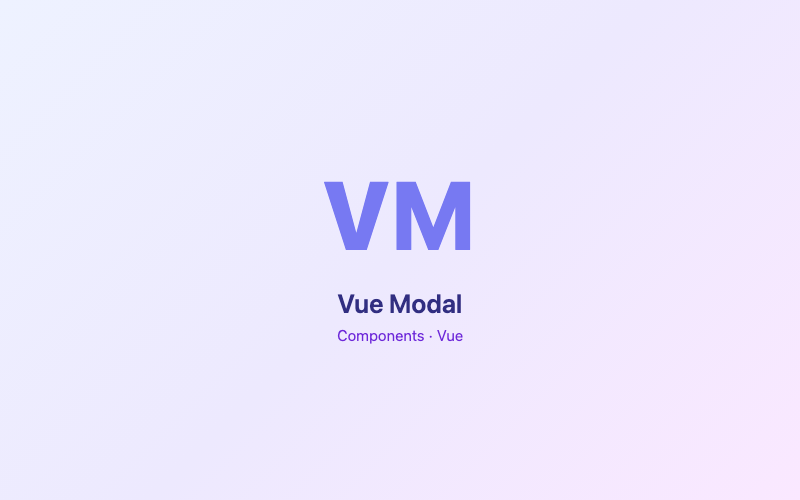 Vue Modal preview