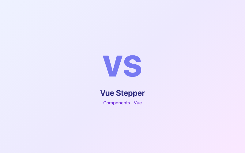 Vue Stepper preview